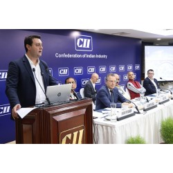 Governador Ratinho Junior apresenta potenciais do Paraná à Confederação Industrial da Índia